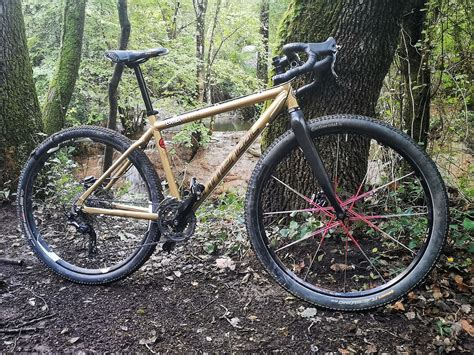 Commencal Gravel It Yourself with a 26" Mtb frame with 27.5" rear wheel ...