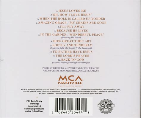 Reba McEntire CD: My Chains Are Gone - Hymns & Gospel Favorites (CD ...