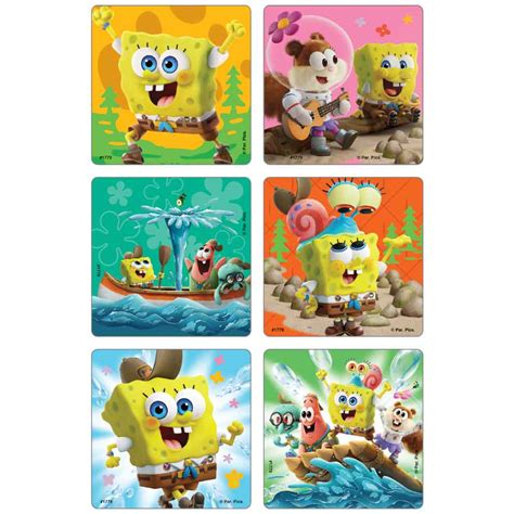 The SpongeBob Movie: Sponge On The Run Camp Coral Stickers