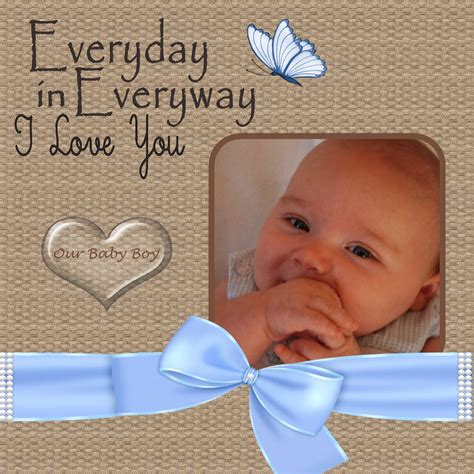 Baby boy JDG | Digital Scrapbooking at Scrapbook Flair