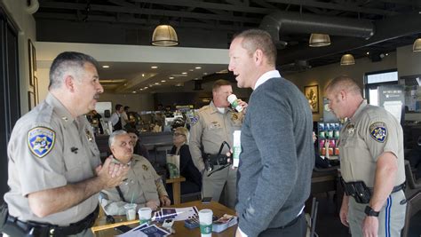 Residents bend the ears of CHP officers