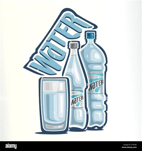 Vector logo for drinking water Stock Vector Image & Art - Alamy