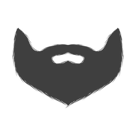 Beard logo design template vector 5351776 Vector Art at Vecteezy