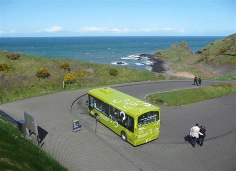 The shuttle bus at the Visitor Centre,... © Humphrey Bolton :: Geograph Ireland