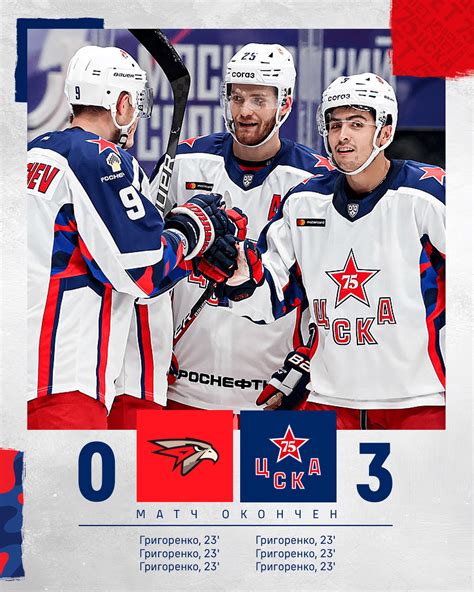 Hockey club CSKA Moscow. season 2021-2022 on Behance