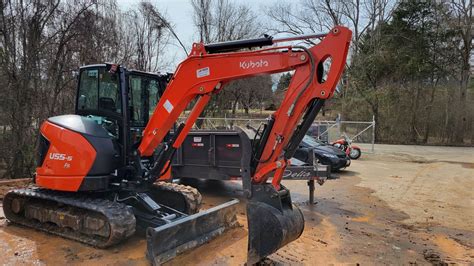 2022 Kubota U55-5 Excavator For Sale, 1,083 Hours | Easley, SC | Rental ...