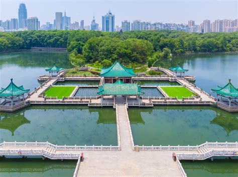 Summer Scenery of Wuhan East Lake Scenic Spot Stock Image - Image of china, environment: 153958655