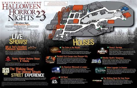 Halloween Horror Nights 2013 full reveal for Universal Orlando with all haunted houses, scare ...