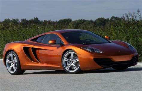 Image House | Latest Hd Wallpapers: McLaren MP4 12C Orange Car