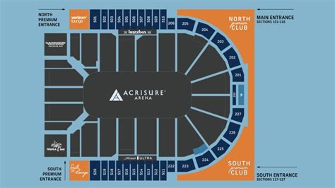 Arena Maps – Acrisure Arena