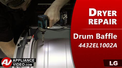 LG DLG7301WE Dryer – Noisy during operation – Drum Baffle | Appliance Video