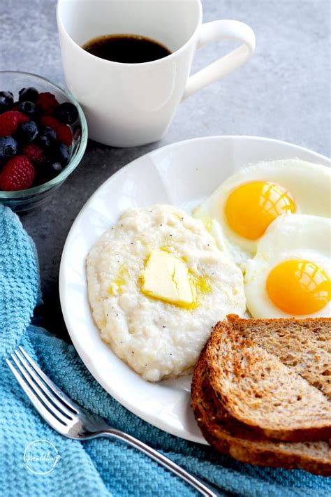 Instant Pot Cheese Grits (garlic + parmesan) - A Pinch of Healthy