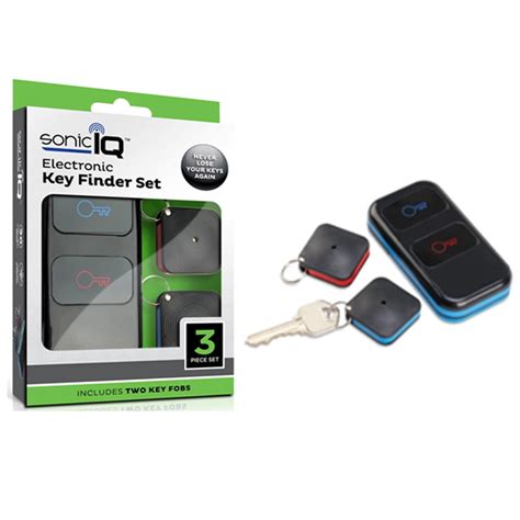 2 Key Chain Wireless Lost Key Finder Locator Remote Control Transmitter ...