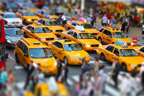 New York - Yellow Taxi Toys Photograph by Amador Esquiu Marques - Fine Art America