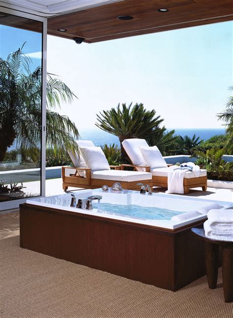 25 Dazzling Outdoor Spa Ideas For Your Home – Available Ideas