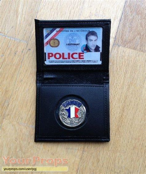 Jo (TV Series) French Police ID replica TV series prop