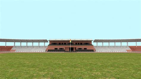 3D model Chhatrasal Stadium Delhi VR / AR / low-poly | CGTrader