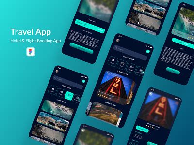 Travel App UI Kit by The D Squad on Dribbble