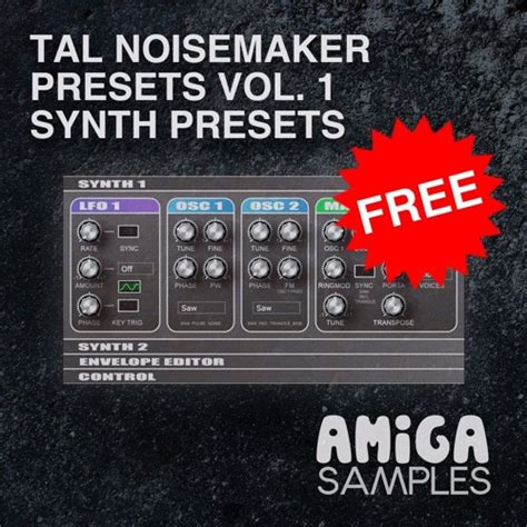 Stream TAL Noise Maker Presets Vol. 1 (FREE) by AMiGA Samples | Listen online for free on SoundCloud