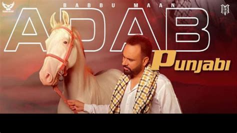 Watch: Punjabi singer Babbu Maan drops new song 'Adab Punjabi'