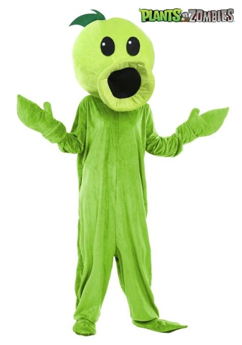 Plants Vs Zombies Adult Peashooter Costume | Plants Vs Zombies Costumes