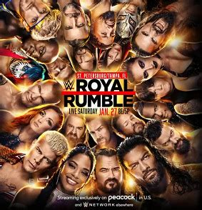 WWE Royal Rumble - January 27, 2024 - World Wrestling Everything