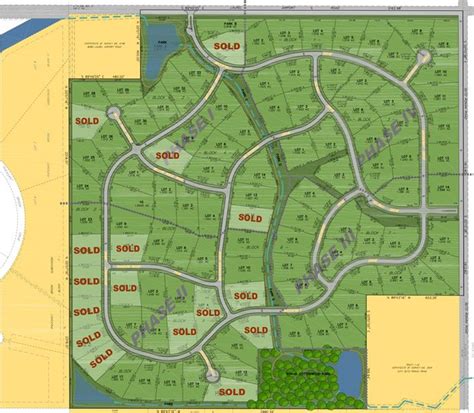 Brookwood Subdivision Plat Map | Layout design, Civil engineering ...