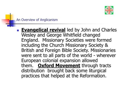 PPT - An Overview of Anglicanism PowerPoint Presentation - ID:3672595