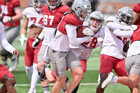 WSU football holds second scrimmage (April 15, 2023) - April 15, 2023 ...