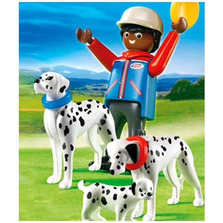 Playmobil Dog Breeds - Dalmatians with Puppy