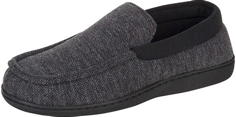 HTWW Mens ComfortSoft Memory Foam Moccasin Slipper House Shoe | Walmart Canada