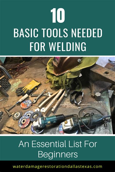 The 10 Basic Tools Needed For Welding – An Essential List For Beginners | Welding projects ...