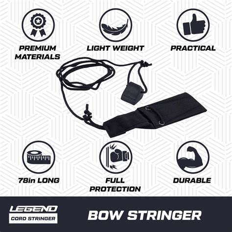 Legend Cord Bow Stringer - Traditional Limbsaver Stringing Tool for ...