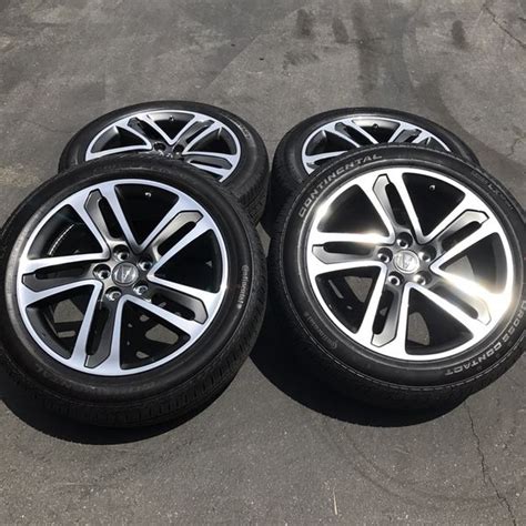 2017 20" OEM Acura MDX factory wheels 20 inch mdx acura rims Continental tires sensors for Sale ...