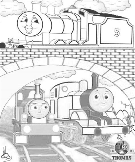 Free Online Coloring Thomas And Friends Clipart Printable Pictures | Train Thomas the tank ...