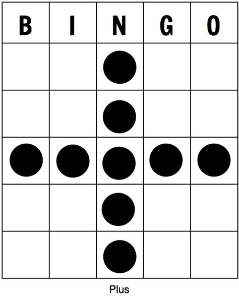 Free Printable Bingo Patterns - Free Templates Printable