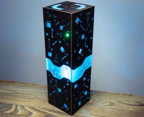 Cyberpunk Inspired Night Lamp for Sci-Fi Vibes - Tuvie Design