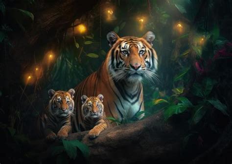 Tiger Family Stock Photos, Images and Backgrounds for Free Download