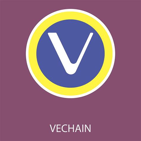 Vechain icon of 3 types color black and white vector eps ai | UIDownload