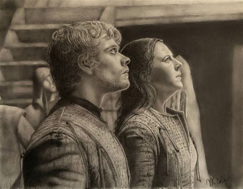 Theon and Yara Greyjoy Awaiting the Storm by VKCole on DeviantArt