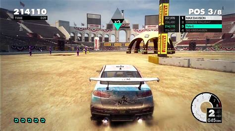 Dirt 3: Gymkhana Gameplay - YouTube