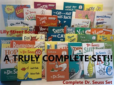 Dr Seuss Book Collection Hardcover : Dr Seuss Collection Box Set Fiction Books For Sale Ebay ...