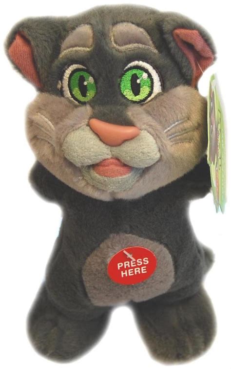 Talking Friends Squeezers Talking Tom Cat 9" Plush - PartyBell.com