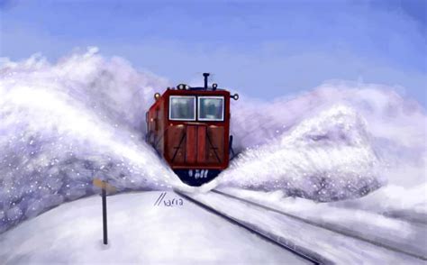 Train in Snow - Corel Discovery Center