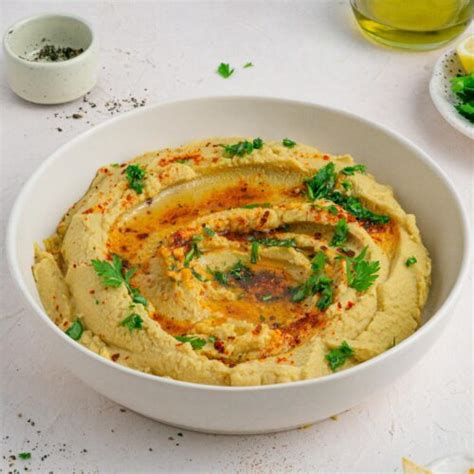 Red Lentil Hummus - PlantYou