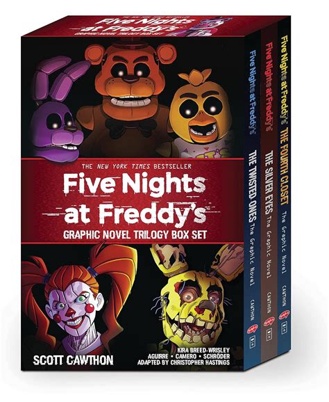 Five Nights at Freddy's Graphic Novel Trilogy Box Set: Cawthon, Scott ...