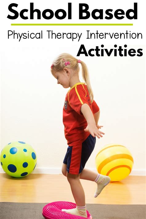 School-Based Physical Therapy Activities - Pink Oatmeal