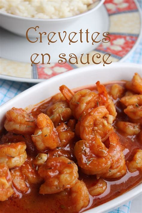 crevettes en sauce