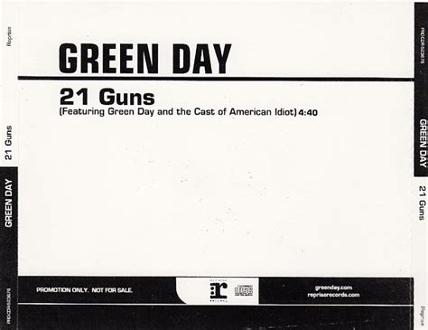 Green Day – 21 Guns (2009, CD) - Discogs