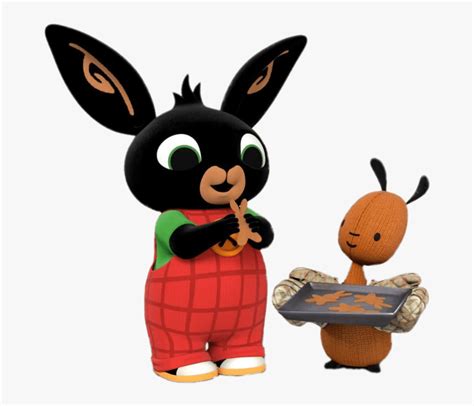 Bing Bunny And Flop Baking - Bing Bunny, HD Png Download - kindpng